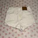 Aeropostale white jean denim shorts high rise shorty Size Xsmall Photo 1