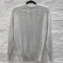 Athleta Crossroads Metallic Cableknit Sweater Photo 3