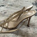 Manolo Blahnik Ankle strap heels in good condition minor signs of wear noted. Photo 0