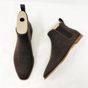 Rothy's [] Cocoa Brown Merino Wool Retired Flat Chelsea Ankle Boots NIB Size 9.5 Photo 4