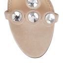 Charlotte Olympia NIB  Semi-precious rhinestone suede flat Sandal 35.5 US 5.5 Photo 2