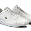 Lacoste  Carnaby Leather Lace Up Low Top Athletic Sneakers White Women's Size 7.5 Photo 0