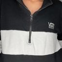 Vans Cropped Long Sleeve Sweatshirt Size M Photo 2