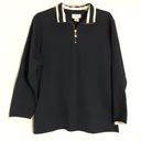 Studio Works  Women's Size Medium Navy Sweatshirt Photo 0