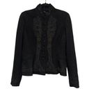 Polo  Ralph Lauren Embroidered Wool Cotton Blend Blazer Size Medium Photo 0