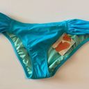 Victoria's Secret 's Vintage Low Rise Bikini Bottom Blue Size XS Y2K Photo 1