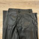 ZARA Leather Black Pants Photo 2