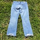 AG Adriano Goldschmied Adriano Goldschmied Ag-ed Distressed denim high rise Jodi crop jeans, size 28R Photo 4