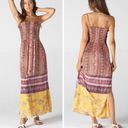 Angie Boho Tribal Print Maxi Slit Dress Photo 8