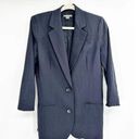 Vince  Navy Blue Wool Blend Two Button Single Breasted Blazer Jacket Size 6 Photo 0