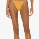 Good American  Perfect Fit Bikini Set Size 0 (xsmall) Orange Cream Jacquard NWT Photo 5