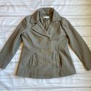 New York & Co. Wool Blend Double Breasted Winter Peacoat Size L Photo 0