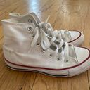 Converse White Hightops Photo 2