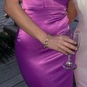 Selfie Leslie Light Purple Silk Dress Photo 4