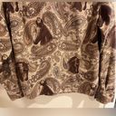 NORTH RIVER COUNTRY Size Medium Paisley Horse Western Snap Shirt Photo 8