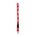 Vans  Spellout Red Lanyard Detachable Keychain Photo 5