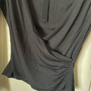 Revolve  krisa Surplice Long Sleeve Blouse in Black NWT! Women’s SZ S Photo 3