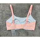 Knix evolution bra in powder pink/ Blue ice Size 6 Photo 2