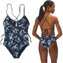 Patagonia  Women's Glassy Dawn One-Piece Swimsuit in Parrots Navy Size S Photo 1