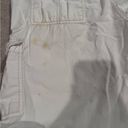 Faded Glory  White Capri Cargo Pants With Elastic Waist Band Photo 12