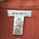 Nine West NWT S  Women’s Festive Holiday Cardigan Sweater Jacket Sparkly Silk Metallic Pastel Photo 3