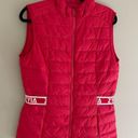 Zyia  Active Hot Pink Full Zip Puffer Athleisure Athletic Vest Size XL Photo 0