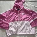 Nike Windbreaker Zip-Up Baby Pink Photo 2