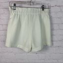 Dynamite  off white textured flowy gathered elasticized waist shorts Size XS Photo 1