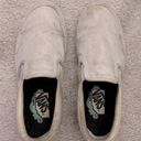 Vans White classic slip ons Size 8 Women’s Photo 0