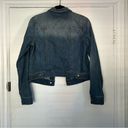 BP Nordstrom  Medium Wash Cropped Denim Jacket M Photo 4