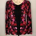 Talbots  merino wool button front cardigan sweater LP Photo 0