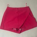 ZARA Hot Pink Asymmetric Skirt Photo 3