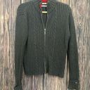 Tommy Hilfiger  | gray vintage Y2K cable knit jacket Photo 0