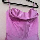 House Of CB  'Charmaine' Pink Corset Maxi Dress NWOT size XS Photo 5