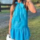 fab'rik Blue Boutique Dress  Photo 0