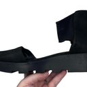 Eileen Fisher Mesh Ankle Nubuck Wedge Women’s Size 6 1/2 Black Shoes Zipper Back Photo 11