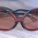 BP NEW  Glitter Pink and Blue Round Sunnies Sunglasses Photo 0