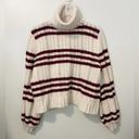 ALC Frank A.L.C. Zaira Striped Turtleneck Sweater Mohair Blend size XS Photo 1