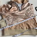 Krass&co The Mighty  Sweater Womens Small The Kings Metallic Rose Gold Leather Photo 7