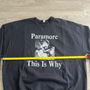 Gildan Paramore This Is Why Pullover Sweatshirt Crewneck Size 3XL Unisex Black Color Photo 5