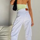 Princess Polly White Cargo Pants Photo 3