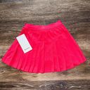 Lululemon  High Rise Pleated Tennis Skirt Glaze Pink Size 2 NWT Photo 0