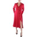 Ralph Lauren Silk Red Dress Photo 3