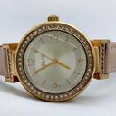 Relic  31mm rose gold tone Reversible band womens watch 30m WR fresh battery Photo 0