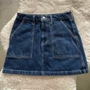 Abercrombie & Fitch  carpenter style denim skirt Photo 1