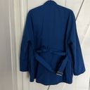 Cole Haan  Blue Raincoat Jacket Size L Photo 6