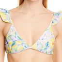 Farm Rio  Lemon Dream Ruffle Bikini Top Photo 0