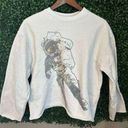 The Moon Authentic Kid Cudi To  Tour NASA Crewneck Sweatshirt Cropped Medium Photo 0