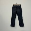 Abercrombie & Fitch Abercrombie SHORT Ultra High Rise Ankle Straight Jean Ripped Black Distressed Photo 7