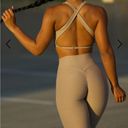 Bombshell sportswear V Active Leggings, Desert Taupe Photo 4